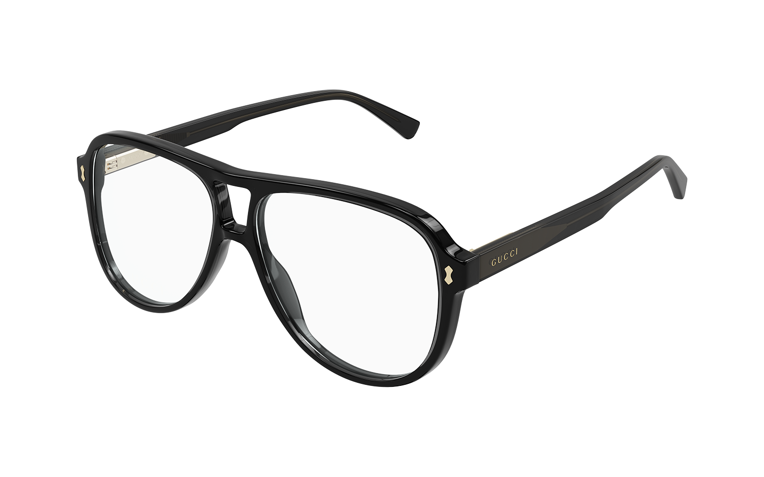 Gucci GG1044O 001 57 Prescription Glasses | Shade Station