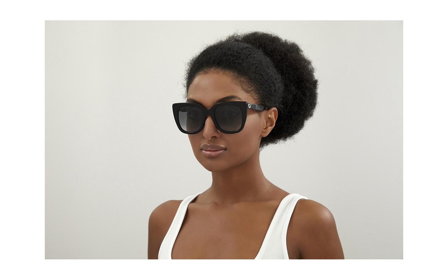 Gucci GG0163SN 003 51 Sunglasses Shade Station