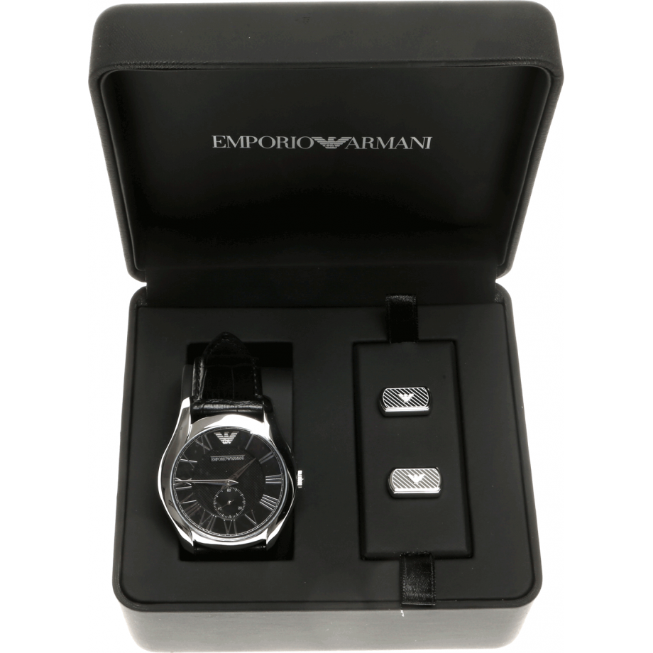 armani watch wallet gift set