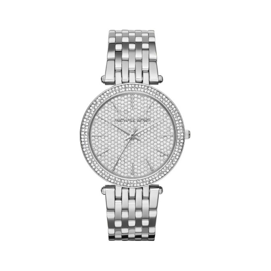 Silver diamante watch store